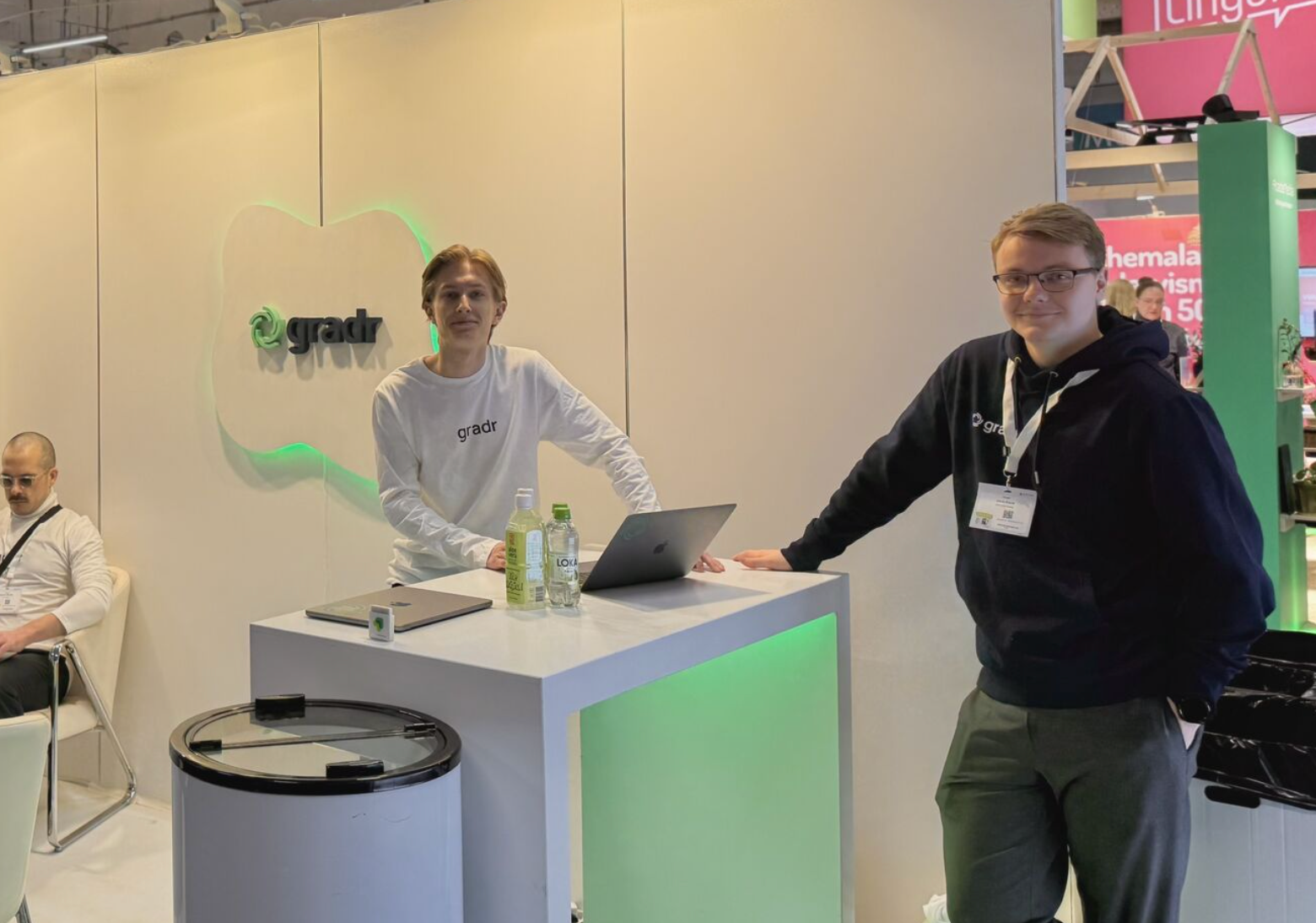 Gradr at SETT trade show