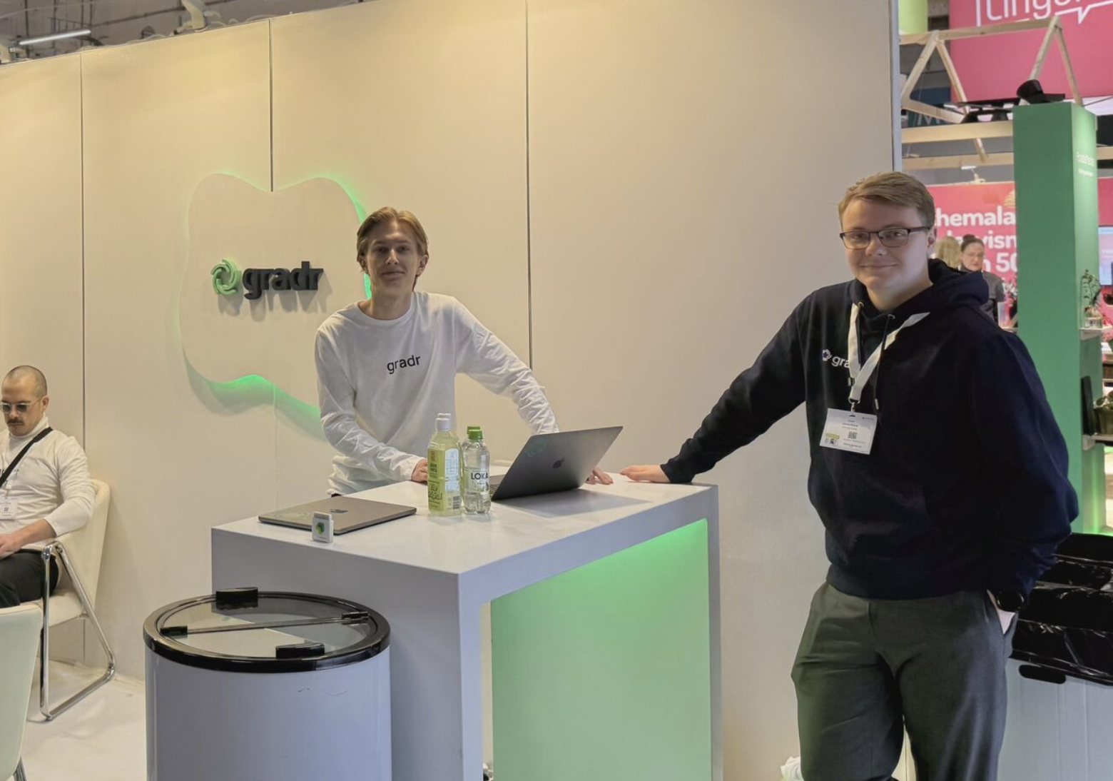 Gradr at SETT trade show